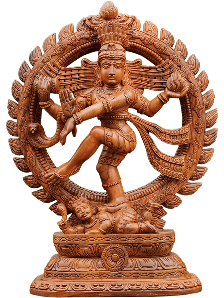Natrajar Wooden sculpture
