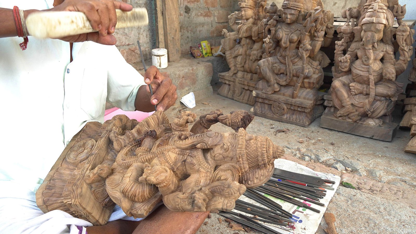Artisan at work