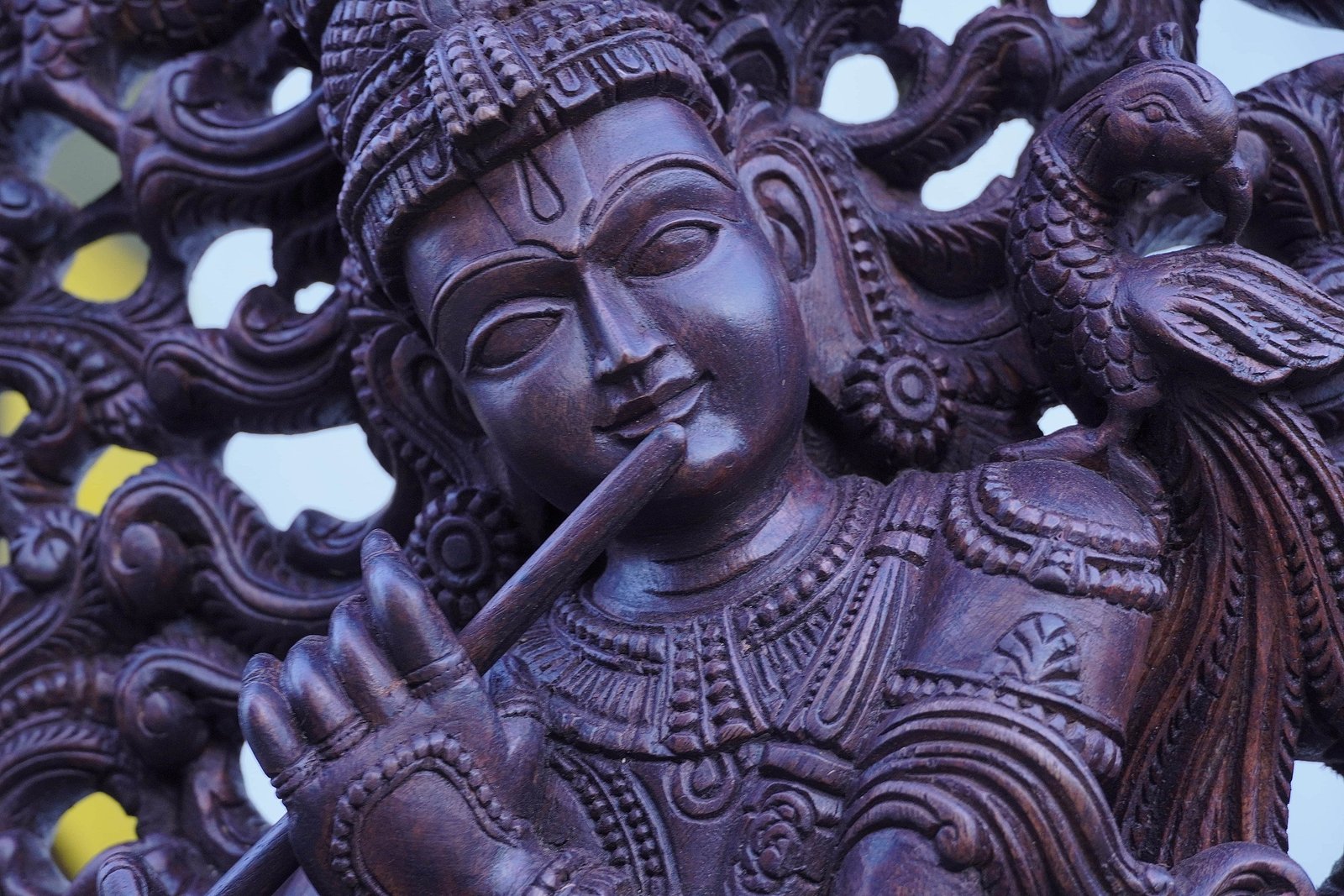 Artisan carving detail